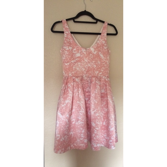 CeCe ‘Kinley’ Floral Print Satin Fit & Flare Dress - Picture 6 of 7